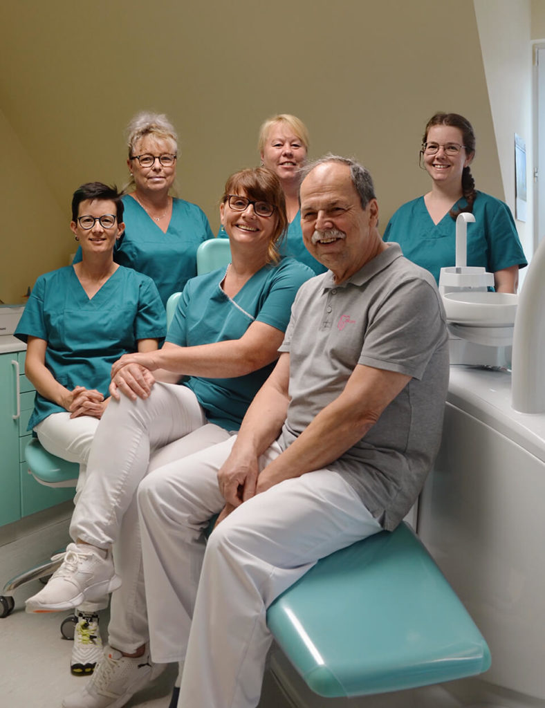 Team der Zahnarztpraxis Jana Krauße
